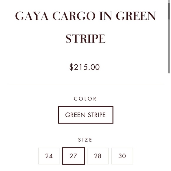 Flog Gaya cargo pants size 25 - Picture 3 of 12